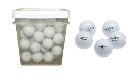 Box of Top Flight Hit-A-Way Golf Balls (Assorted)