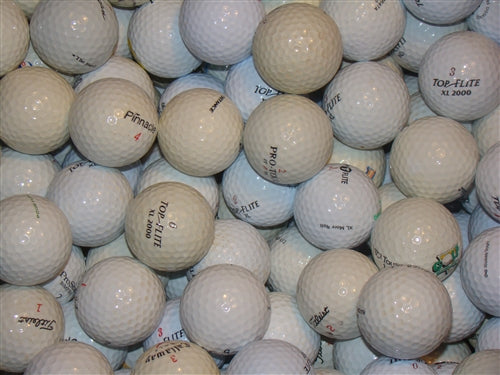 Box of Top Flight Hit-A-Way Golf Balls (Assorted)